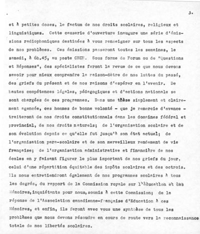 Texte de la premi&egrave;re causerie