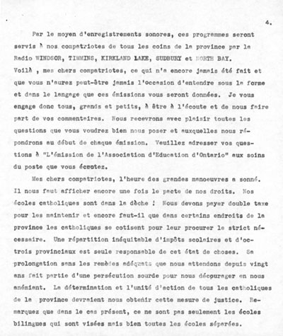 Texte de la premi&egrave;re causerie