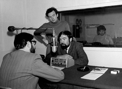 Pr&eacute;paration de l'&eacute;mission &laquo;&nbsp;Le cahier ontarien&nbsp;&raquo; de CJBC