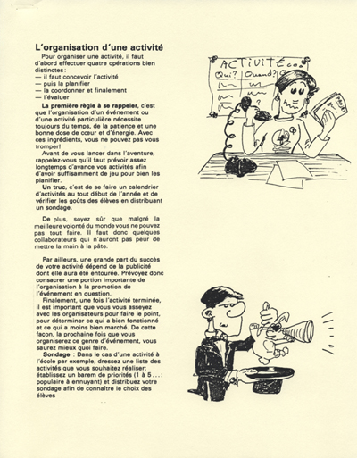 B&acirc;tir une activit&eacute; (1985)