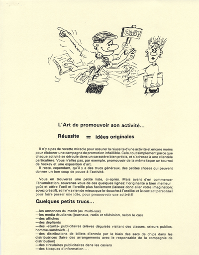B&acirc;tir une activit&eacute; (1985)