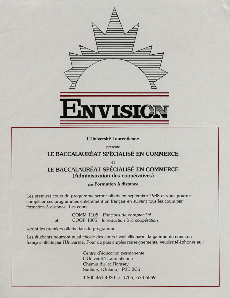 Feuillet publicitaire