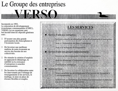 D&eacute;pliant publicitaire