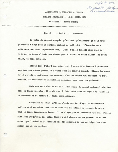 Communiqu&eacute; de presse du 18e congr&egrave;s g&eacute;n&eacute;ral