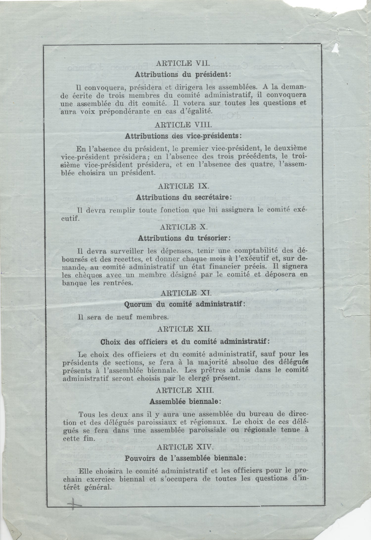 Statuts de l'Association canadienne-française d'éducation d'Ontario