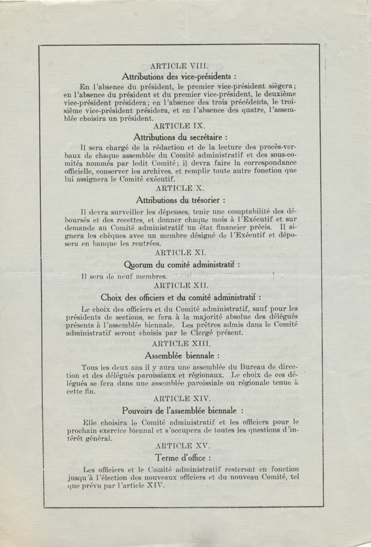 Statuts de l'Association canadienne-fran&ccedil;aise d'&eacute;ducation d'Ontario