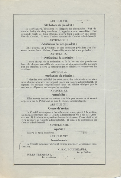 Statuts de l'Association canadienne-fran&ccedil;aise d'&eacute;ducation d'Ontario