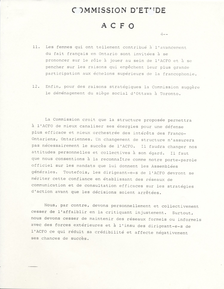 Points saillants de la conf&eacute;rence de presse de la Commission d'&eacute;tude