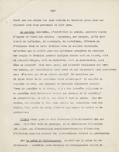 Conf&eacute;rence de Joseph Paquette (1938)