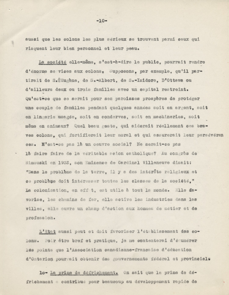 Conf&eacute;rence de Joseph Paquette (1938)