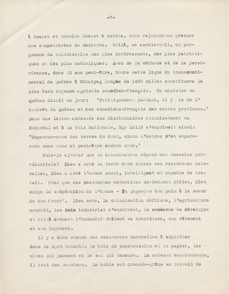 Conf&eacute;rence de Joseph Paquette (1938)