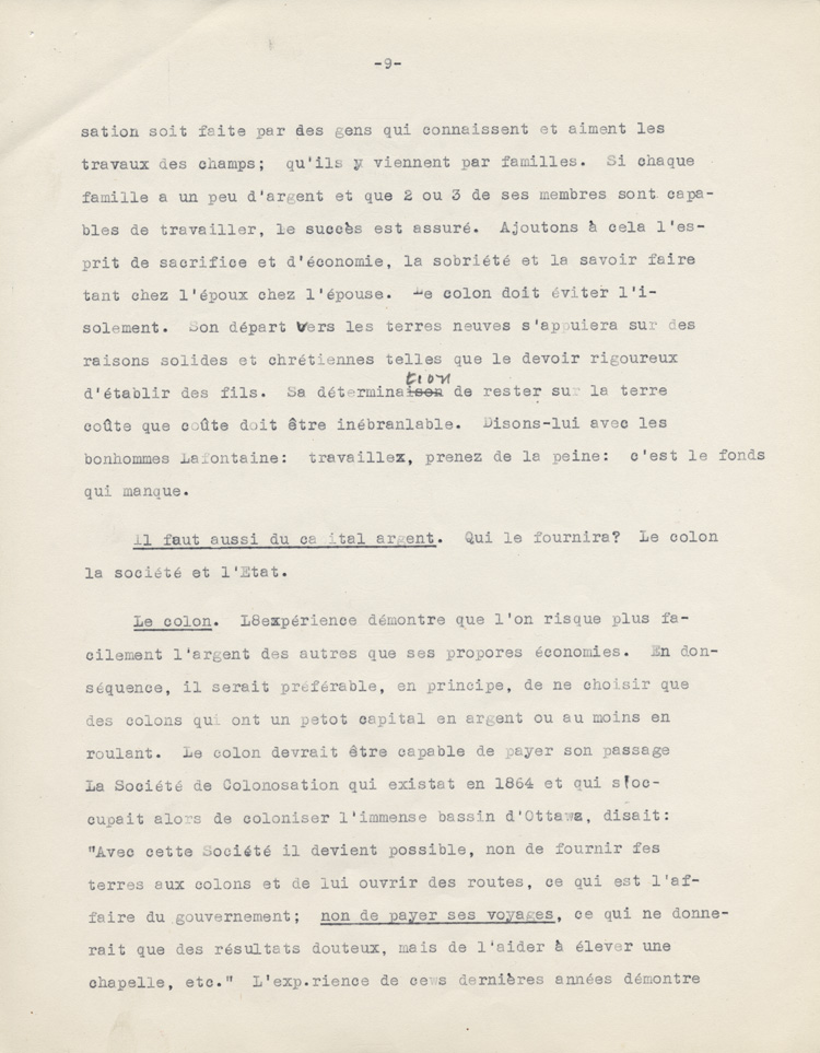 Conf&eacute;rence de Joseph Paquette (1938)