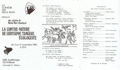 La Contre-nature de Chrysippe Tanguay, &eacute;cologiste (1980)