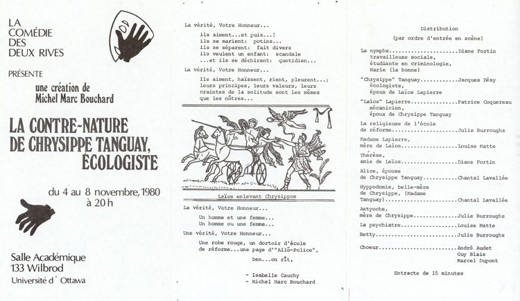 La Contre-nature de Chrysippe Tanguay, &eacute;cologiste (1980)