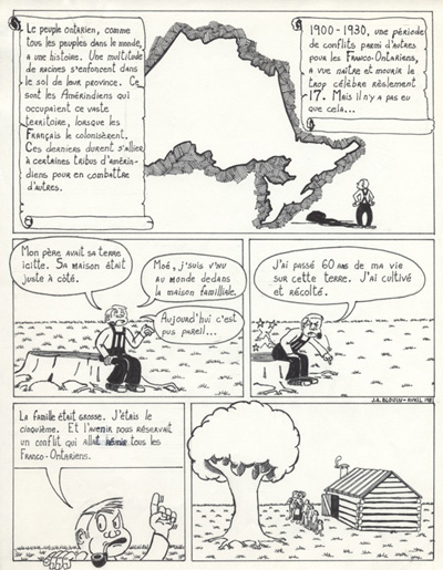 &laquo;&nbsp;L'histoire de la francophonie en Ontario&nbsp;&raquo; par Jacques-Andr&eacute; Blouin