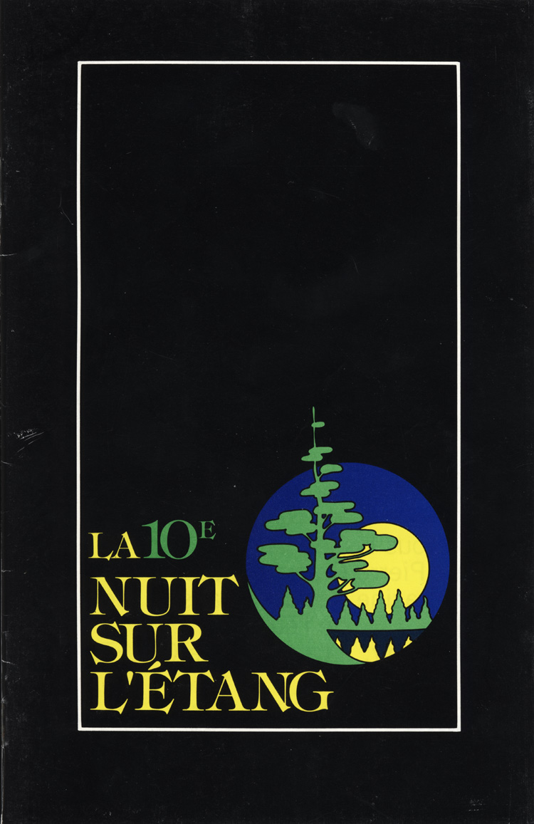 Programme de &laquo;&nbsp;La 10e Nuit sur l'&eacute;tang&nbsp;&raquo; (1983)