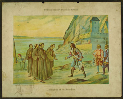 Champlain et les R&eacute;collets