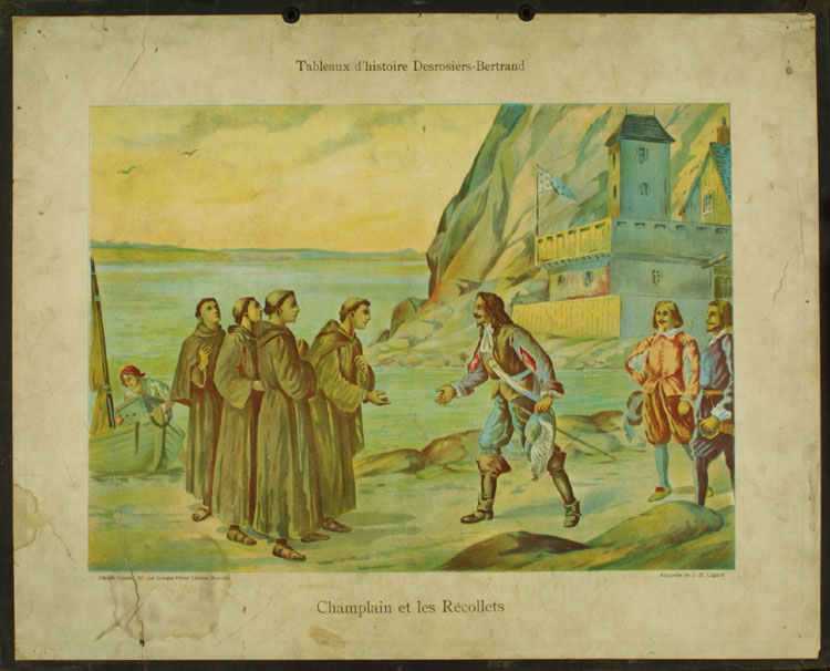 Champlain et les R&eacute;collets