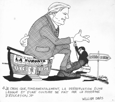 Caricature de William Davis