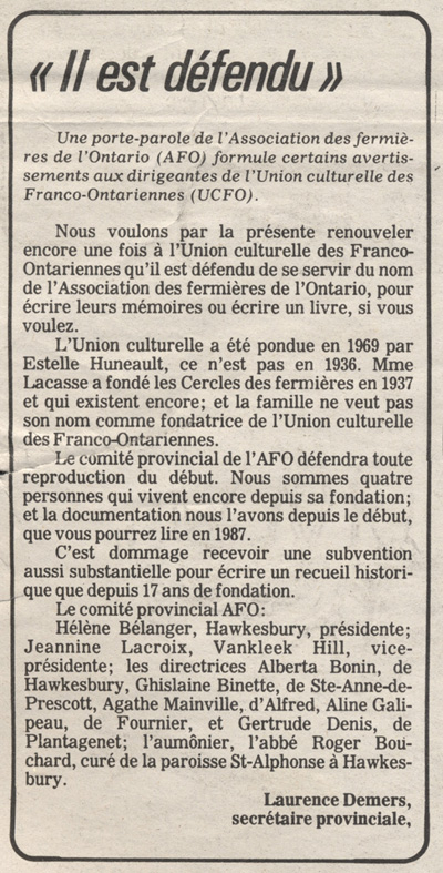 Il est d&eacute;fendu&nbsp;