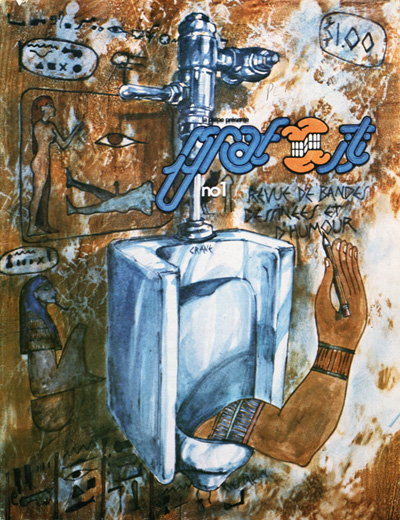 Graf Iti, page couverture du premier num&eacute;ro