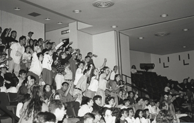Spectateurs du Festival Jeunesse, Ottawa, mai 1991